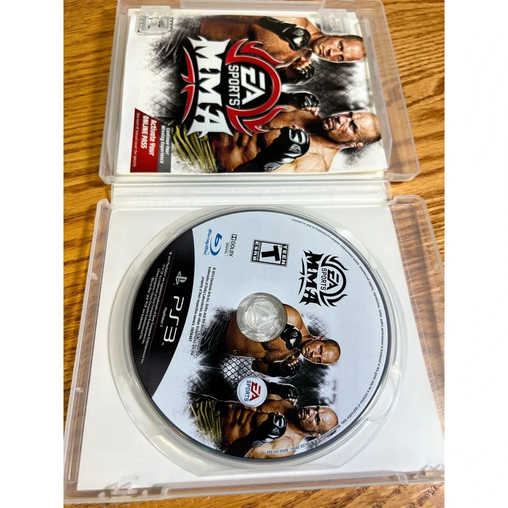 MMA Sony PlayStation 3 PS3 Game Complete CIB Strikeforce Randy Couture